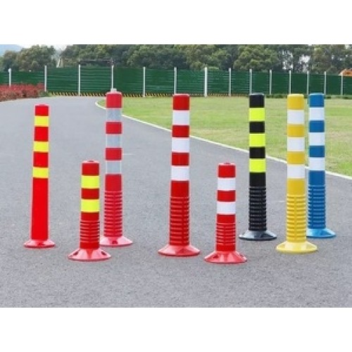Flexible Reflective Delineator Post | Resilient Traffic Cone | Rubber Reflective Safety Bollard Flexible Reflective Delineator Post | Resilient Traffic Cone | Rubber Reflective Safety Bollard