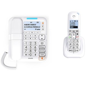 Alcatel XL785 Combo 室內無線電話套裝 | 帶答錄機防騷擾電話組合