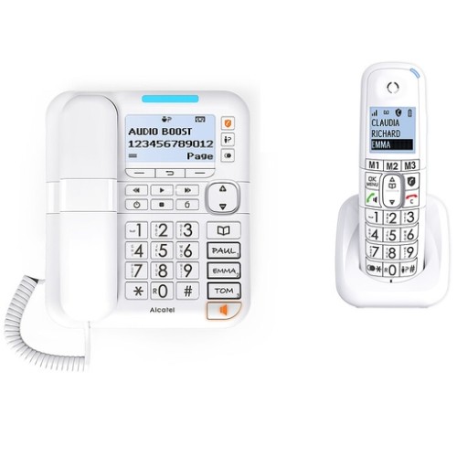 Alcatel XL785 Combo 室內無線電話套裝 | 帶答錄機防騷擾電話組合 Alcatel XL785 Combo 室內無線電話套裝 | 帶答錄機防騷擾電話組合