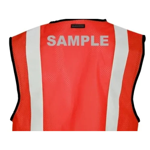 Fluorescent Reflective Garment Model MS01701R Fluorescent Reflective Garment Model MS01701R