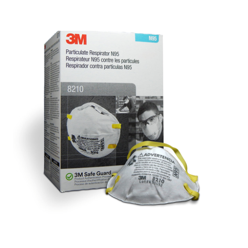3M™ 8210 N95 一次性防塵口罩