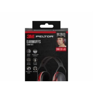 3M™ PELTOR™ X3A 頭戴式隔音耳罩